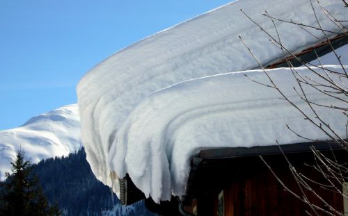 So viel Schnee hatte es letztmals 1999 - wenn überhaupt!
