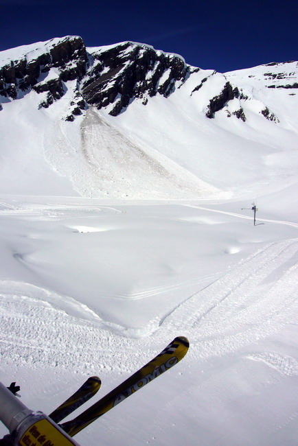 SLF-Schneemessanlage bei der Sesselbahn Schilt
