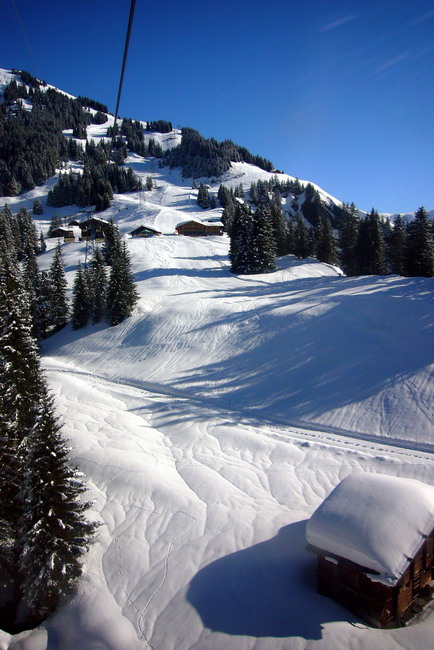Unglaublich, wieviel Schnee hier immer noch liegt!
