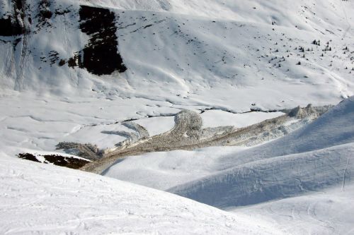 Nun kam noch mehr runter - 7. April 2009
