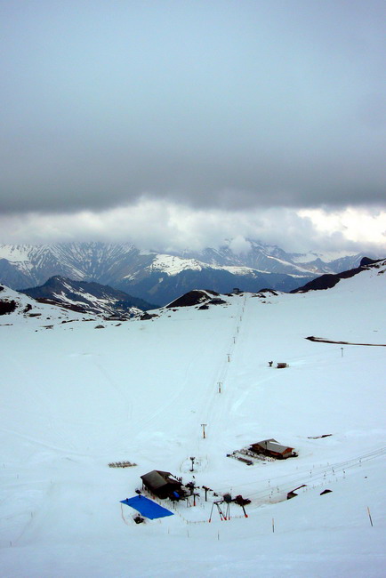 Ab dem Mittag gabs Quellwolken und es zog langsam zu - fast wie im Sommer
