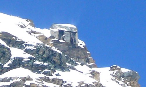 Schneesturm am Furggen-Geisterhaus
