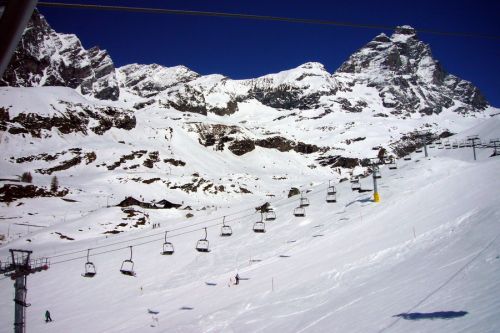 Übungs-4SB im Gebiet Cretaz
