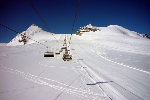 Pulverschnee soweit das Auge reicht
