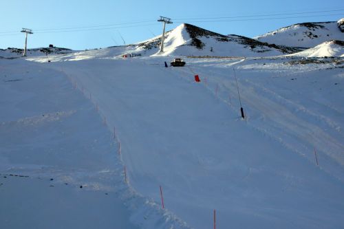 Ganz passabel für so wenig Schnee...
