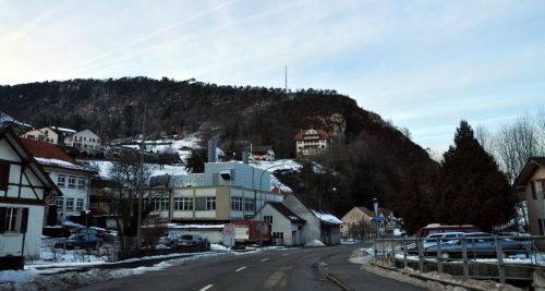 Waldenburg - auf nach Itingen zum Kindergeburtstag bei meinem alten Kumpel, mit dem ich oft hier und auf der Wasserfallen Ski gefahren bin...
