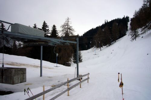 Start der 2. Sektion zum Allmispitz
