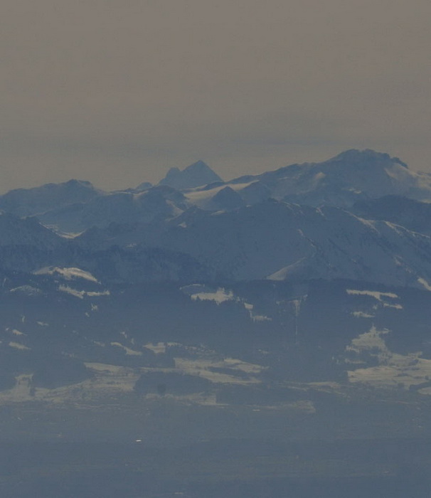 Matterhorn und Dent Blanche im Zoom
