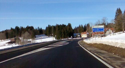 Bei Boinod gehts links ins Vallée de La Sagne
