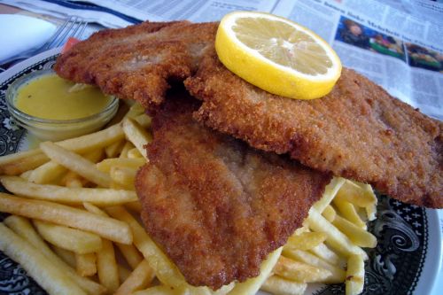Kein Steinbock, sondern Sudada-Schnitzel, hehe...
