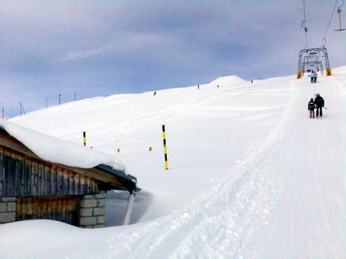 2. April 2010: Rund 20cm Neuschnee
