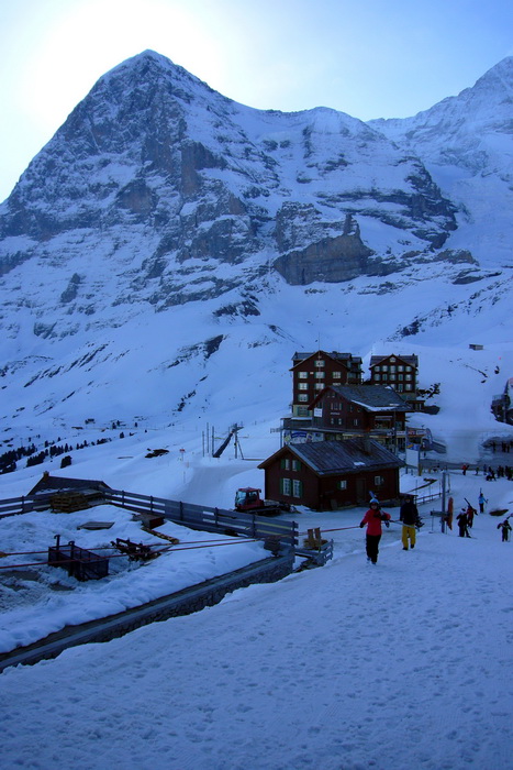 Kleine Scheidegg, 9.20 Uhr
