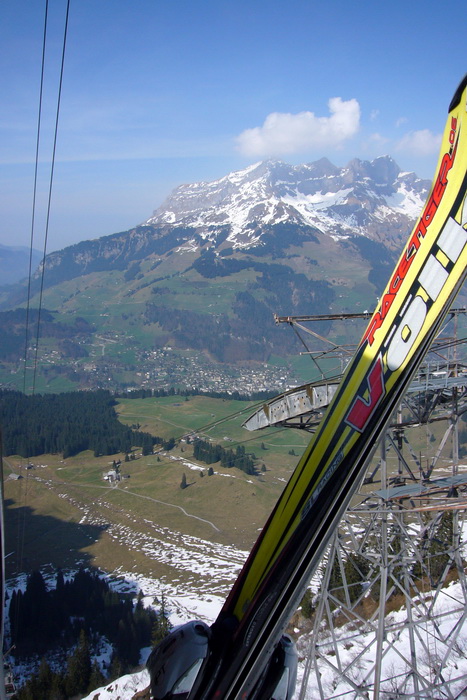 Ab ins Tal... schade, es war ein grandioser Tag!
