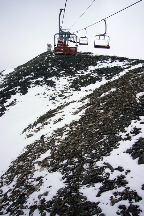 Goillet, letzter Hang
