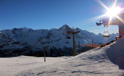 Oberjoch, kurz vor der letzten Pistenkontrolle
