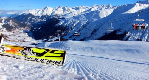 Frisch geschliffene Racetiger SL 155cm
