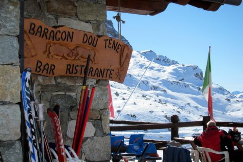 Zmittag gibts heute im Baracon dou Tene auf 2500m
