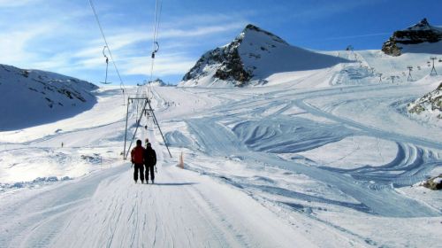 Wann ist der Gletscher hier ganz weg?
