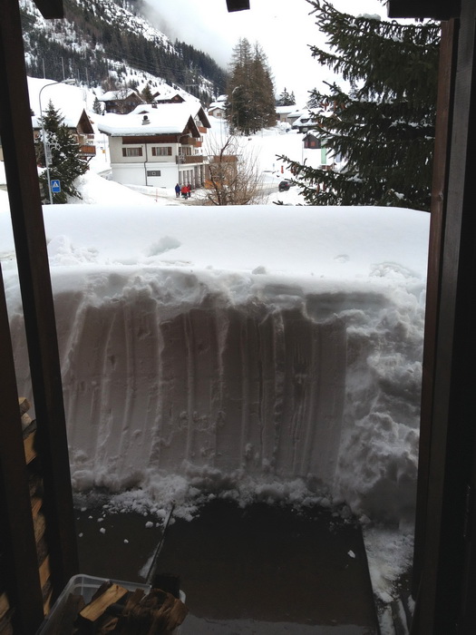 1. Januar 2012, auf dem Balkon
