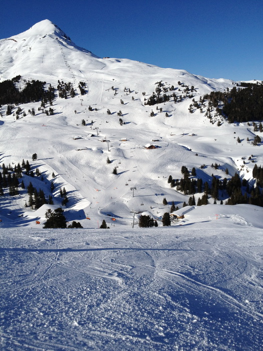 Neue Piste nach Arven

