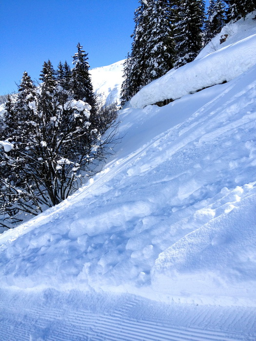 Da hats noch genug Schnee bis nach Ostern, eindeutig.
