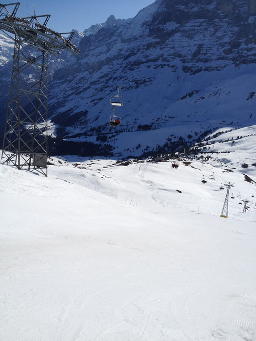 Lauberhorn, 2. April 2012
