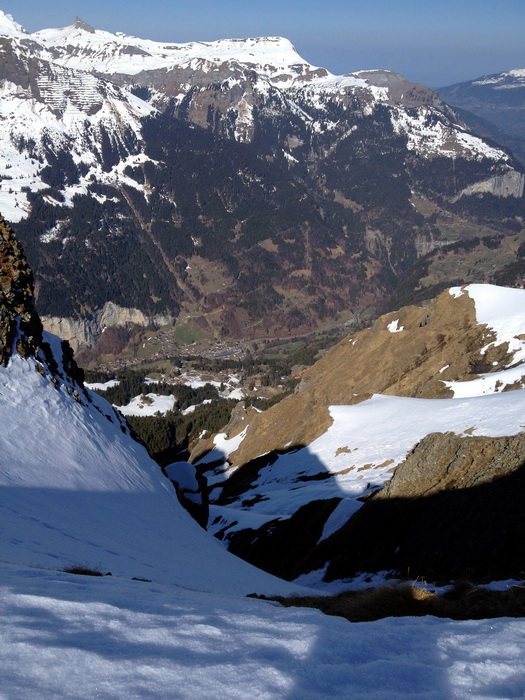 Lauberhorn, 2. April 2012
