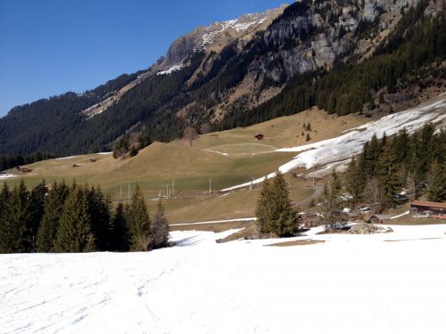 Talabfahrt Wengen, 2. April 2012
