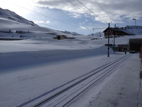 12. April, Oberalppass
