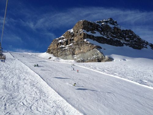 Und wieder ist der Gletscher zurückgegangen - in ca. 20 Jahren dürfte hier dann Schluss sein mit Eis

