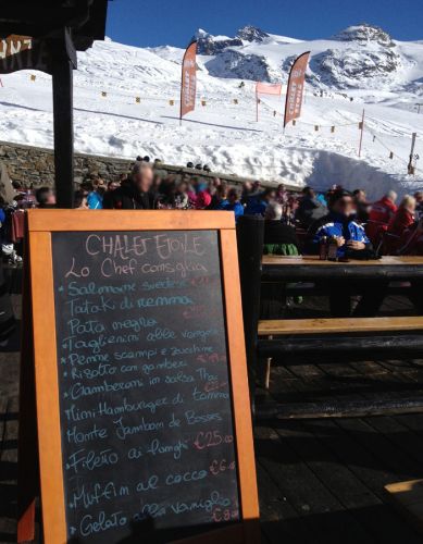 Endlich Chalet Etoile!
