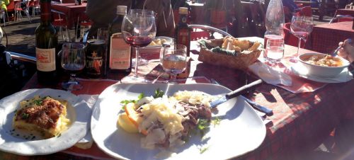 Chalet Etoile: Tagliata di Angus, sensationell
