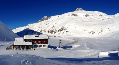 Oberalppass, 8. Januar 2013
