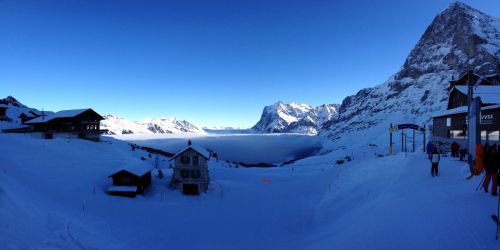 Kleine Scheidegg, 25. Januar 2013
