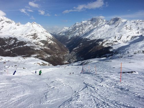 Piste nach Furgg

