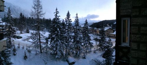 Aussicht aus dem Hotel
