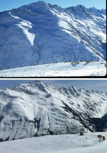 Vergleich Cuolm Val / Tegia Gronda 1974-2017
