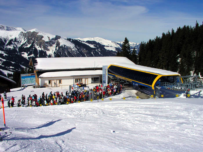 Die Sesselbahn Metschstand wurde 2004 von Garaventa erbaut

