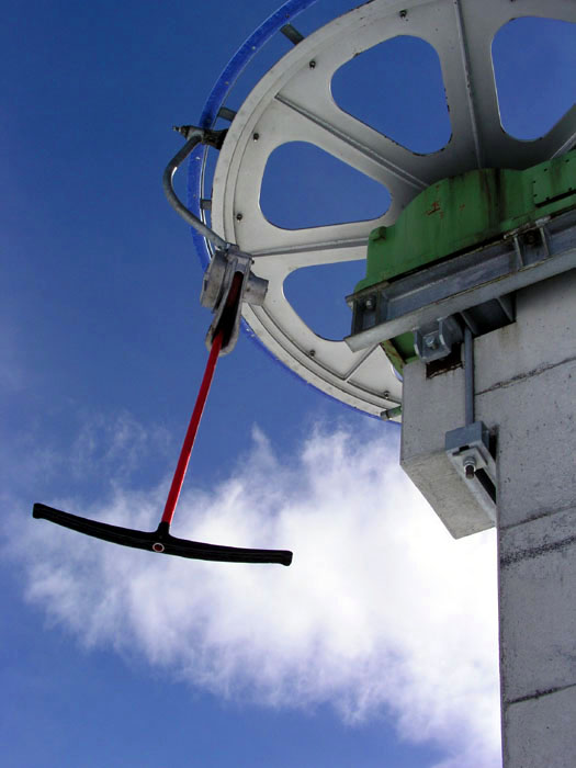 Bergstation Skilift Guetfläck, Borer BSG 77
