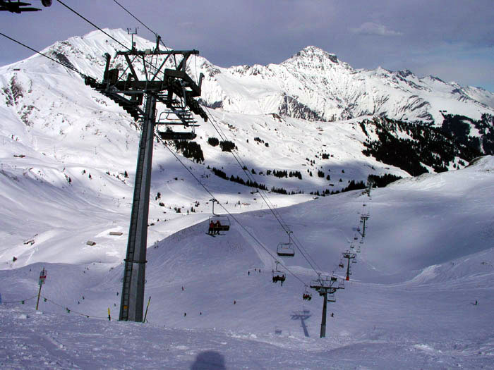 Blick von Luegli nach Lavey
