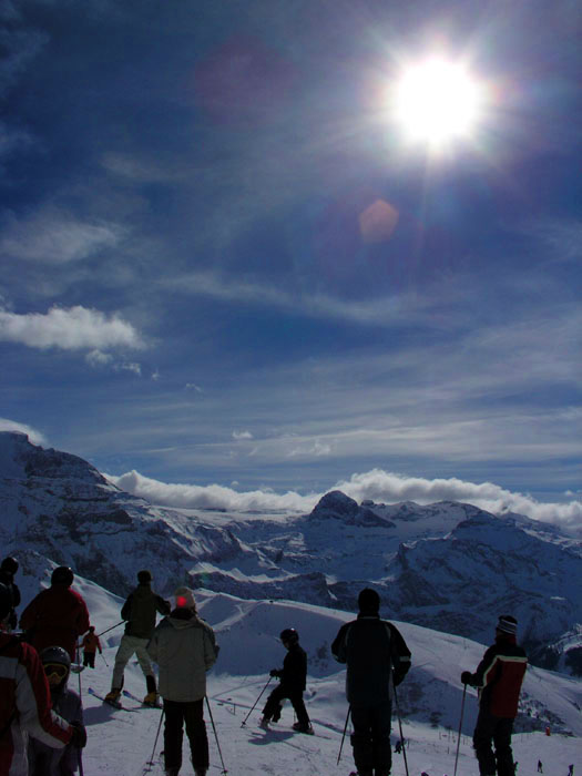 Blick zur Plaine Morte
