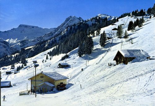 Postkarte Kuonisbergli, ca. 1960er-Jahre (Archiv [url=http://skilift-nostalgie.ch]Jakob Schuler[/url])
