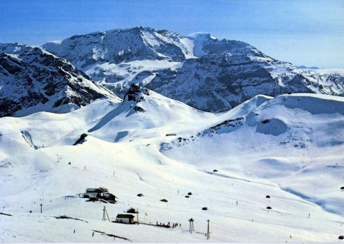 Postkarte Hahnenmoos-Metsch, ca. 1970er-Jahre (Archiv [url=http://skilift-nostalgie.ch]Jakob Schuler[/url])
