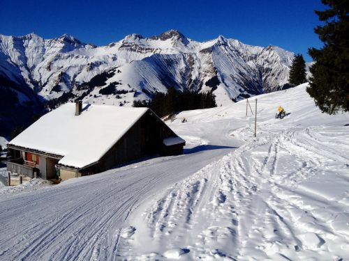Viel Schnee liegt nicht, aber es reicht
