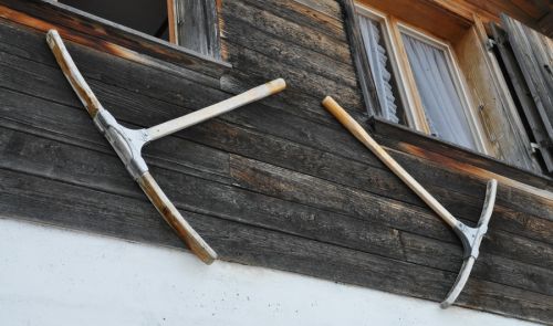 Habegger-Holzbügel, hier bis vor kurzem im Einsatz!
