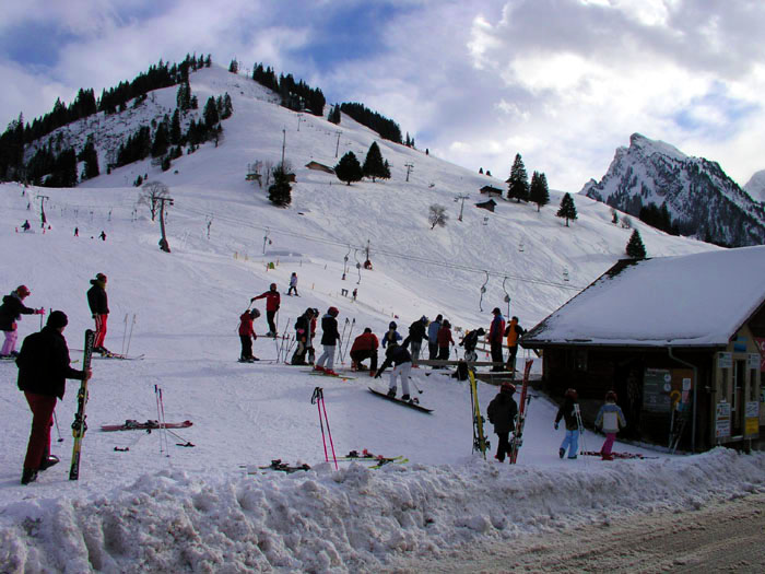Skilift Egg und die neue Sesselbahn
