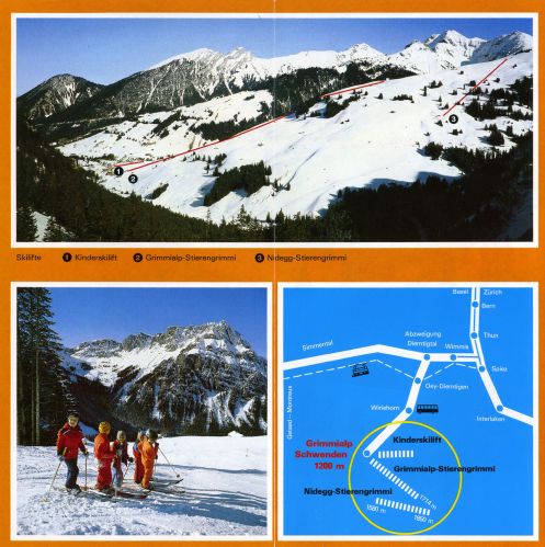 Prospekt Grimmialp, früher 1980er-Jahre (Archiv Jakob Schuler)
