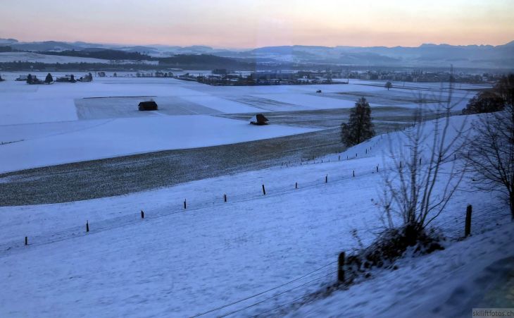 Von Bern nach Belp unterwegs, 7. Januar 2026
