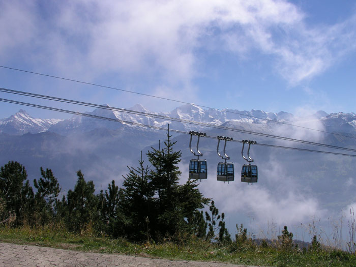 Streiff-Umlaufbahn, Bergstation, September 2003
