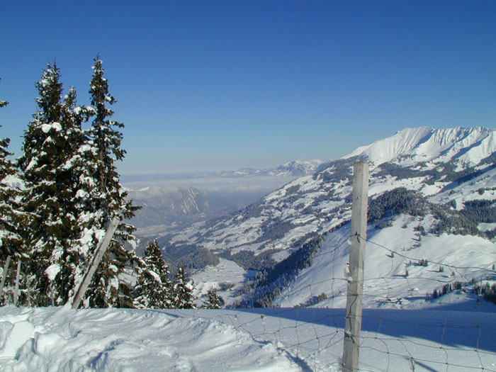 Bergstation Skilift Hohmad, Januar 2000
